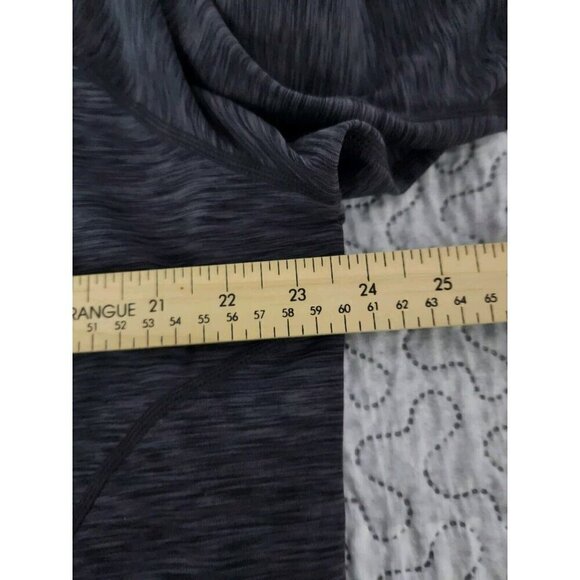 Prana Philipa Top Womens XL Heathered Gray Drawstring Hem Pockets Relaxed Fit - Picture 8 of 8